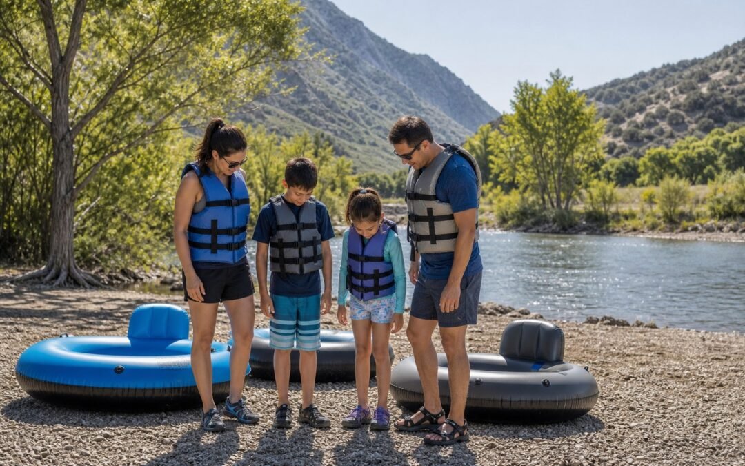 River Shoes vs. Flip-Flops: What to Wear Tubing in Utah